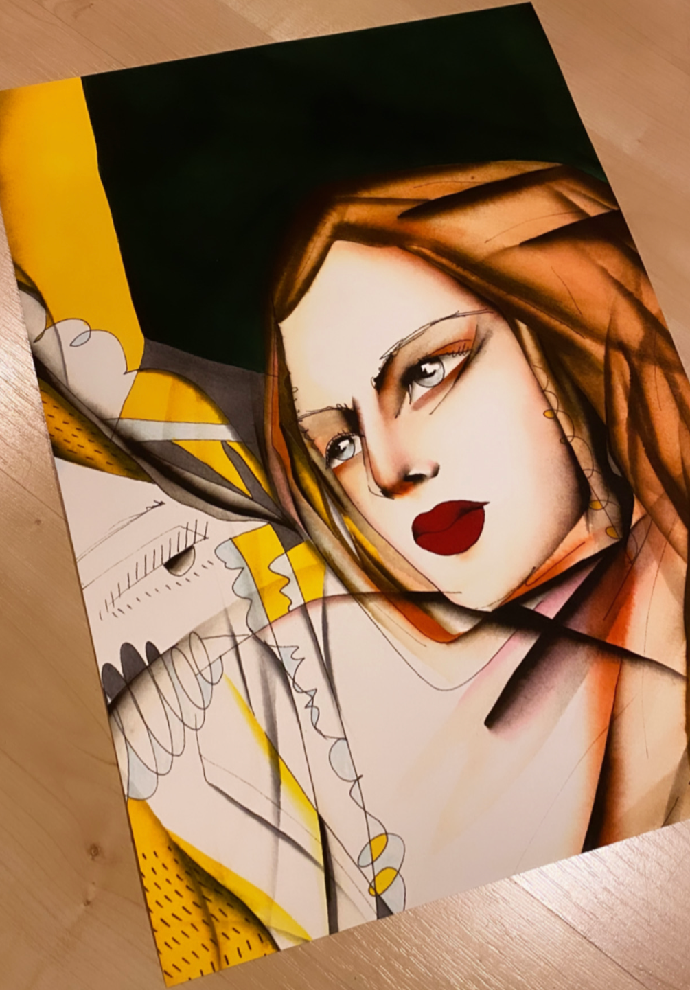 Lempicka Study 2 - limited edition print