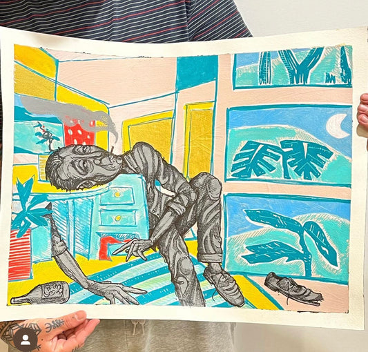 Up in smoke (Framed)