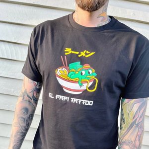 El Papi Tattoo \\ Ramen Frog - T-shirt