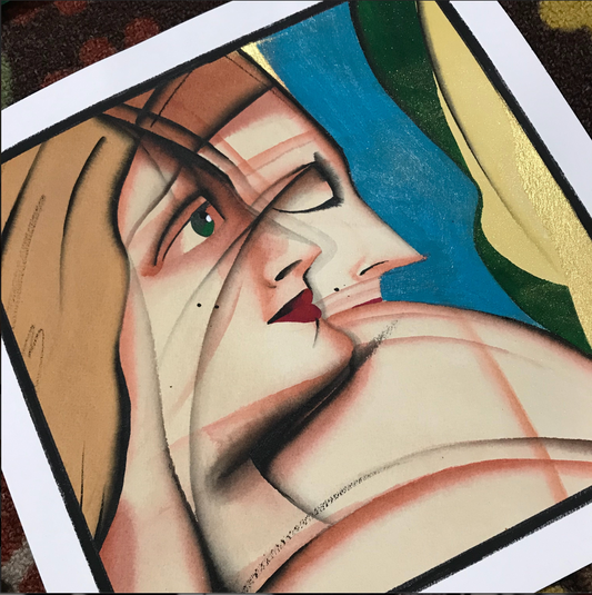 art-deco painting